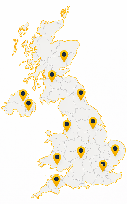 UK Coverage Map
